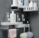 Bathroom corner shelf bathroom corner - Nioor