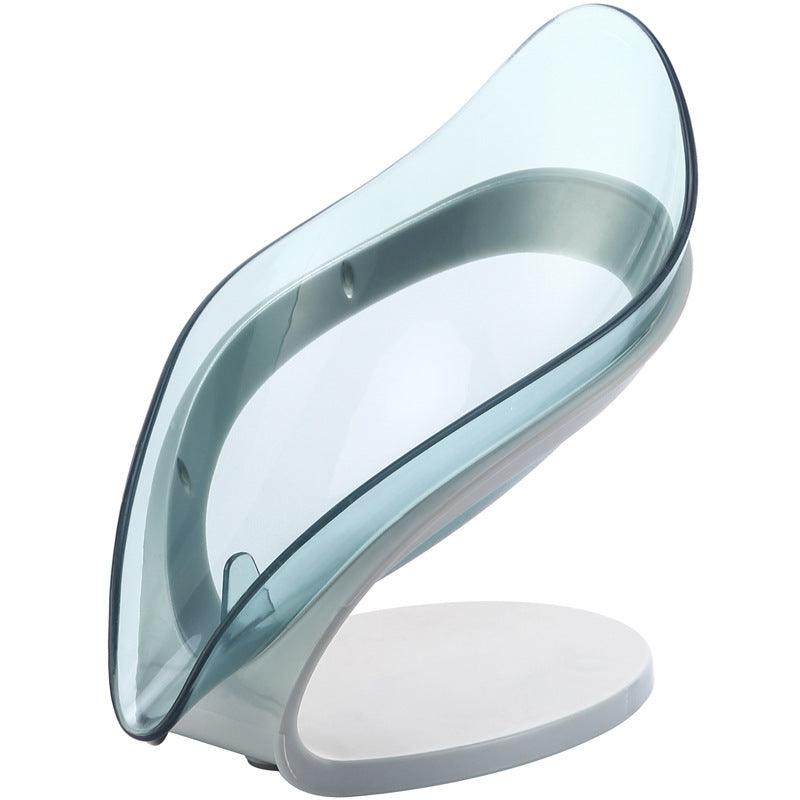 Bathroom Soap Holder Leaf Shape Soap Box Kitchen Dish Storage Box Non-slip Drain Soap Storage Case Container Bathroom Accessorie - Nioor