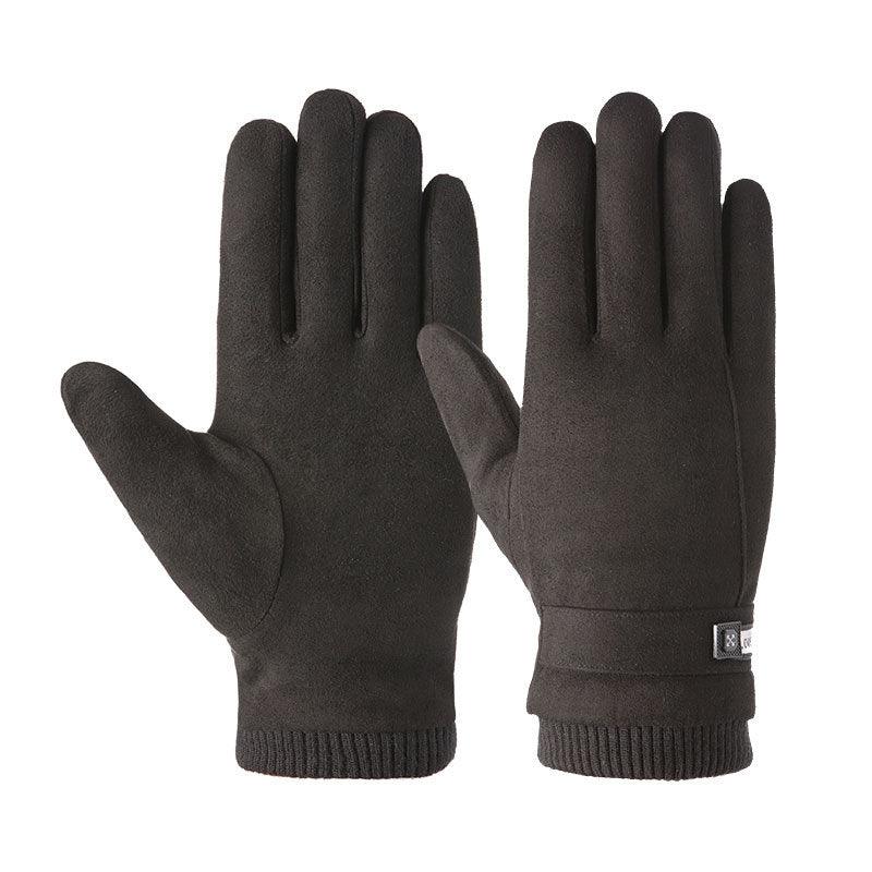 Autumn And Winter Padded And Thickened Warm Gloves - Nioor
