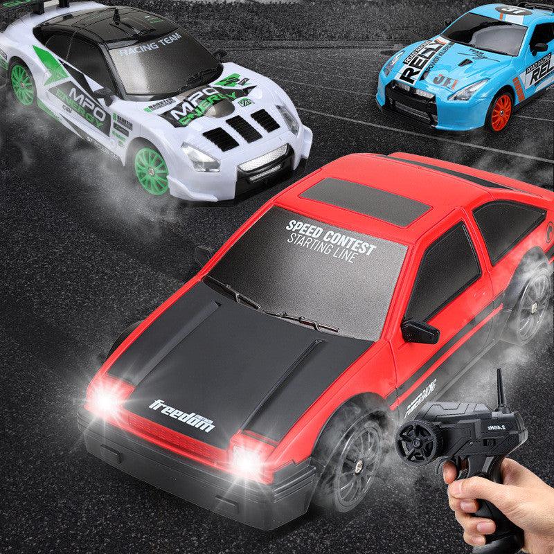 2.4G Drift Rc Car 4WD RC Drift Car Toy Remote Control GTR Model AE86 Vehicle Car RC Racing Car Toy For Children Christmas Gifts - Nioor