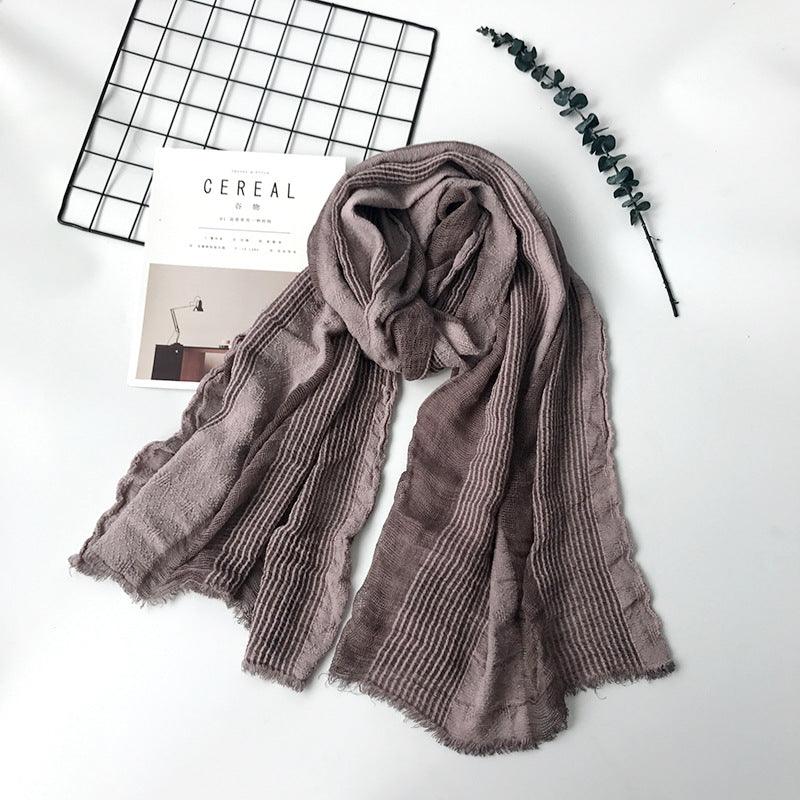 New Cashmere Thin Scarf National Fashion Shawl - Nioor