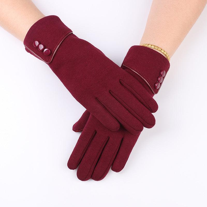 Women's Warm Winter Gloves With Non Down Touch Screen - Nioor