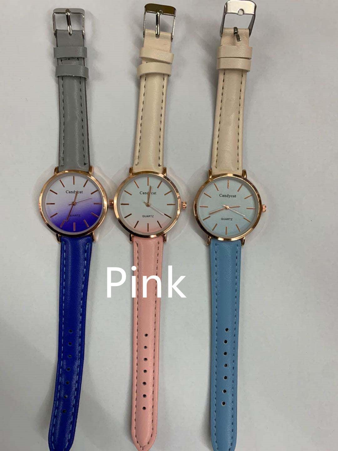 Women's Fashion Gradient Belt Quartz Watch Bracelet Set - Nioor