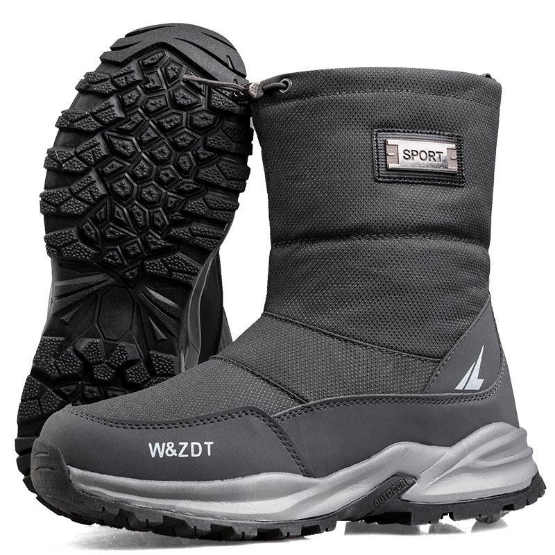 Outdoor Winter Men's Waterproof Non-slip Snow Boots - Nioor