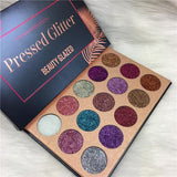 Beauty glazed 15 color sequins eye shadow - Nioor