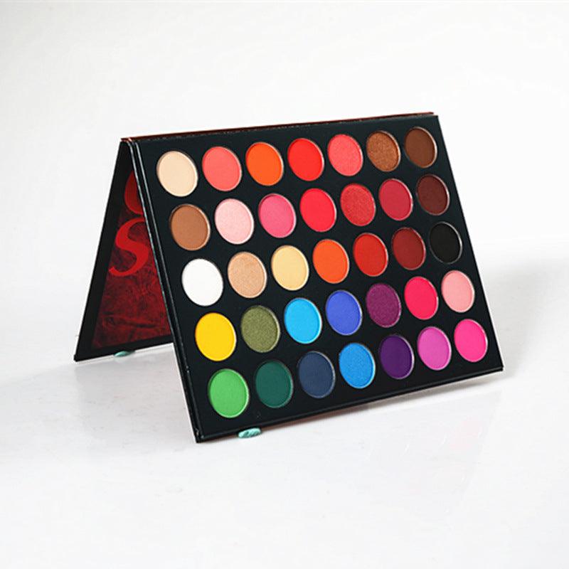 Beauty Glazed 35 Color Studio High Gloss Matte Eye Shadow - Nioor