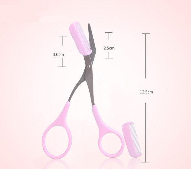 Beauty tools eyebrow scissors with eyebrow comb - Nioor