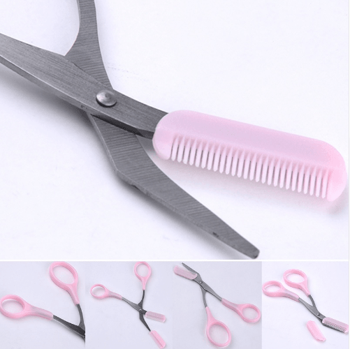 Beauty tools eyebrow scissors with eyebrow comb - Nioor