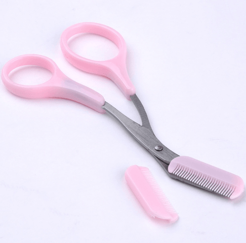 Beauty tools eyebrow scissors with eyebrow comb - Nioor