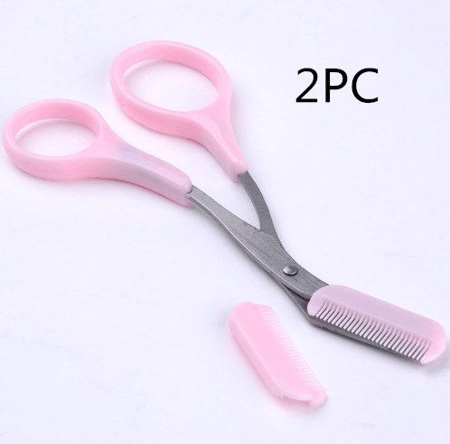 Beauty tools eyebrow scissors with eyebrow comb - Nioor