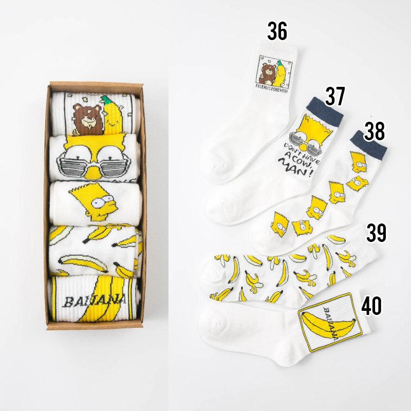 Flow Street Spring And Autumn Long Tube Cotton Socks Tide Brand - Nioor