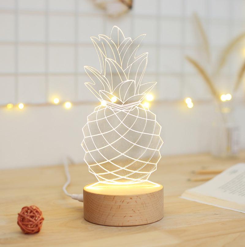 Bedside lamp pineapple table lamp - Nioor