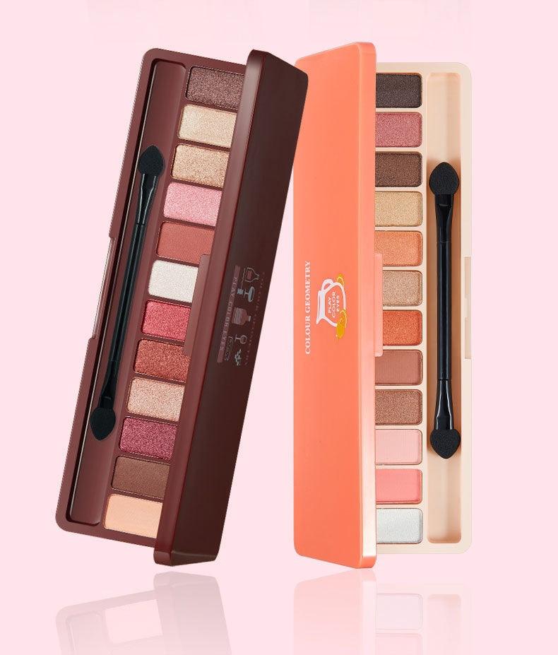 Beginner 12color Eyeshadow Palette Nude Makeup - Nioor