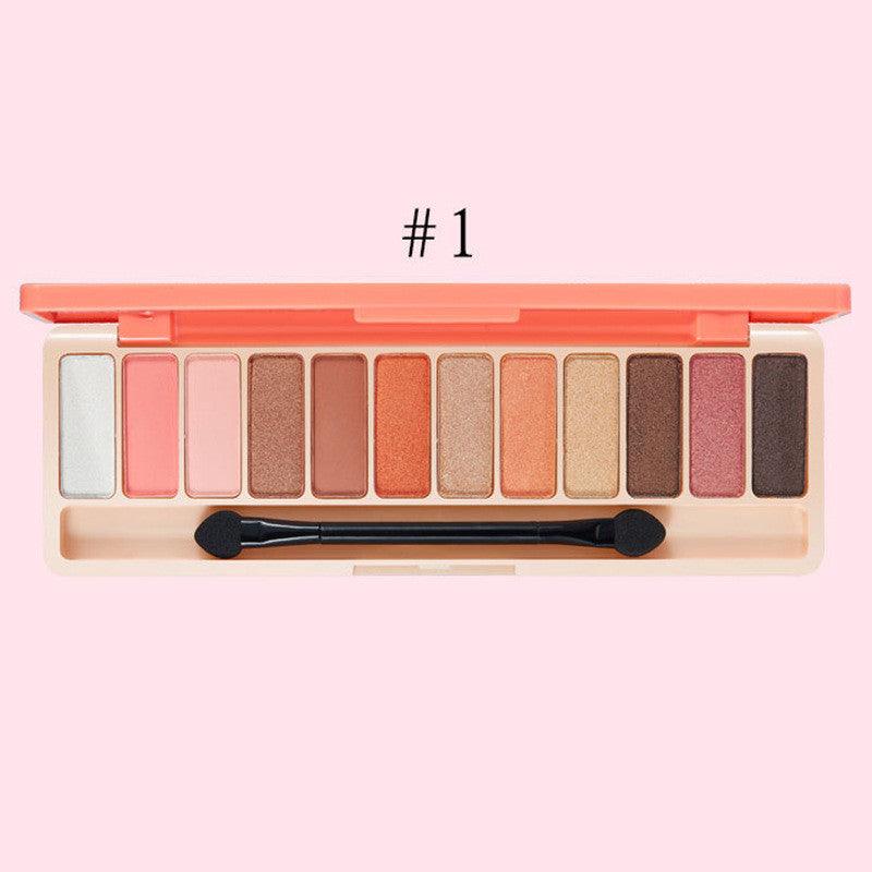 Beginner 12color Eyeshadow Palette Nude Makeup - Nioor