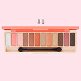 Beginner 12color Eyeshadow Palette Nude Makeup - Nioor