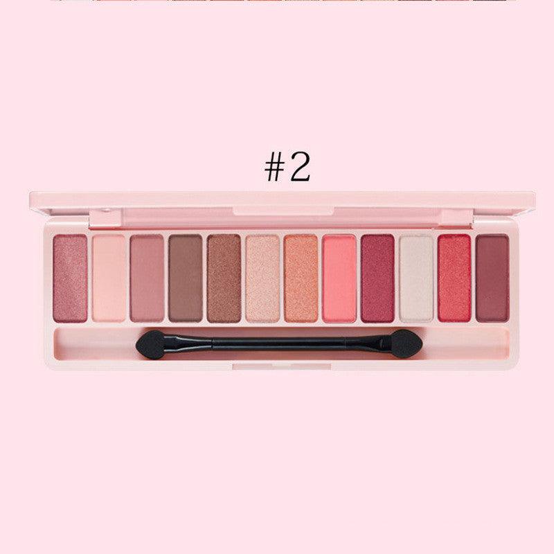 Beginner 12color Eyeshadow Palette Nude Makeup - Nioor