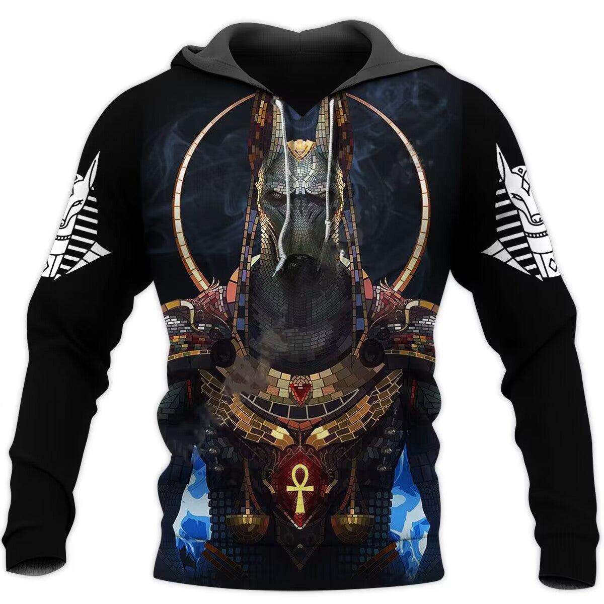 Spring And Autumn Fashion 3D Sweater Viking Warrior Printing - Nioor