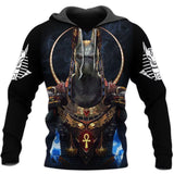 Spring And Autumn Fashion 3D Sweater Viking Warrior Printing - Nioor