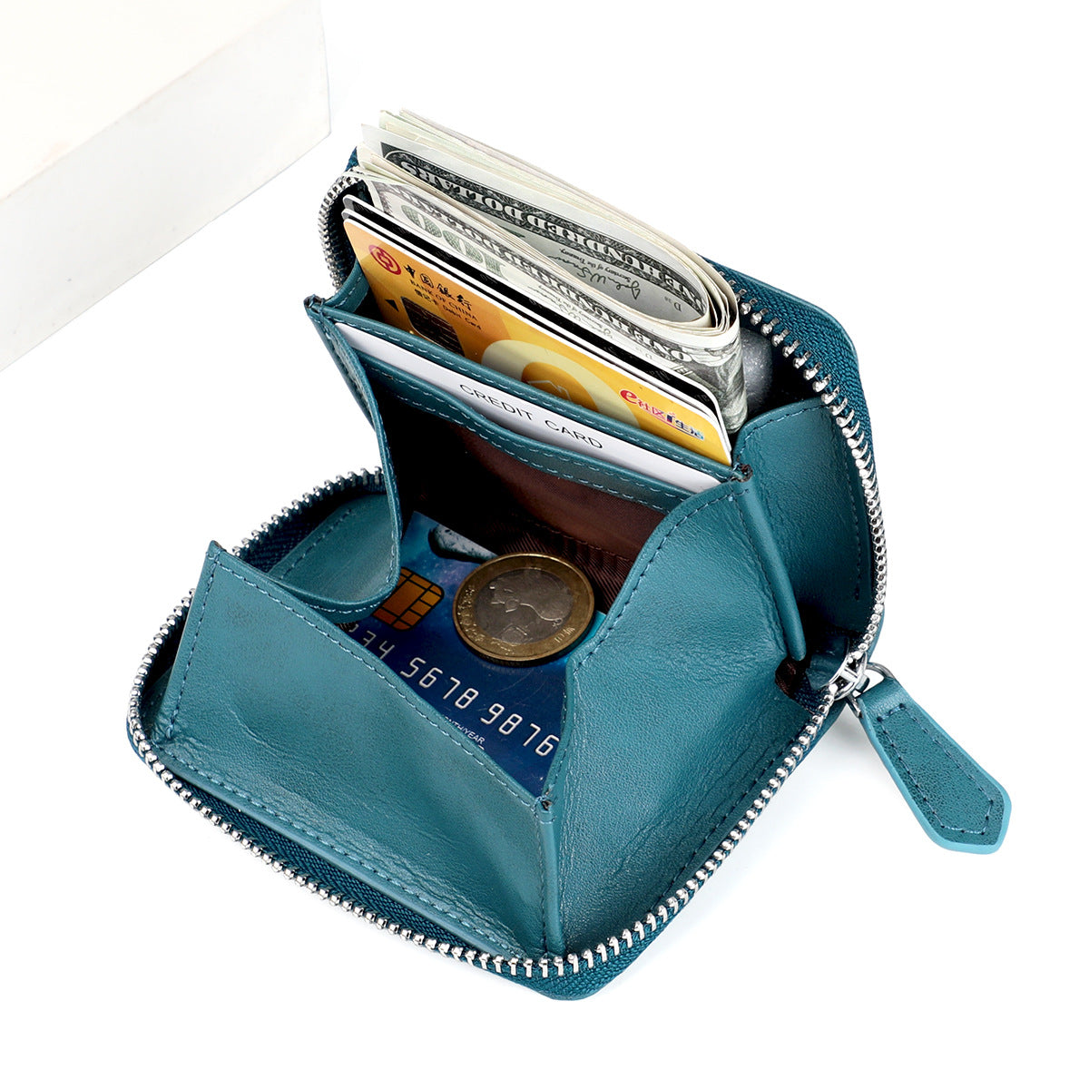 Change RFID Coin Storage Loose Wallet