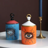 Big Eyes Aromatherapy Candle Holder Candle Cup Candle Jar Storage - Nioor