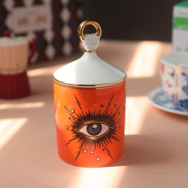 Big Eyes Aromatherapy Candle Holder Candle Cup Candle Jar Storage - Nioor