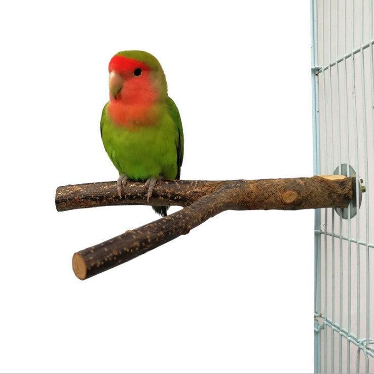 Bird Standing Frame Rattan Ring Chewing Toy Bird Cage - Nioor