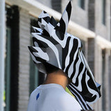 Black And White Horse Animal Origami Headgear Halloween Christmas - Nioor