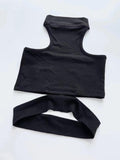 Black Inner Vest Without Spaghetti-strap Strap Summer Sexy - Nioor