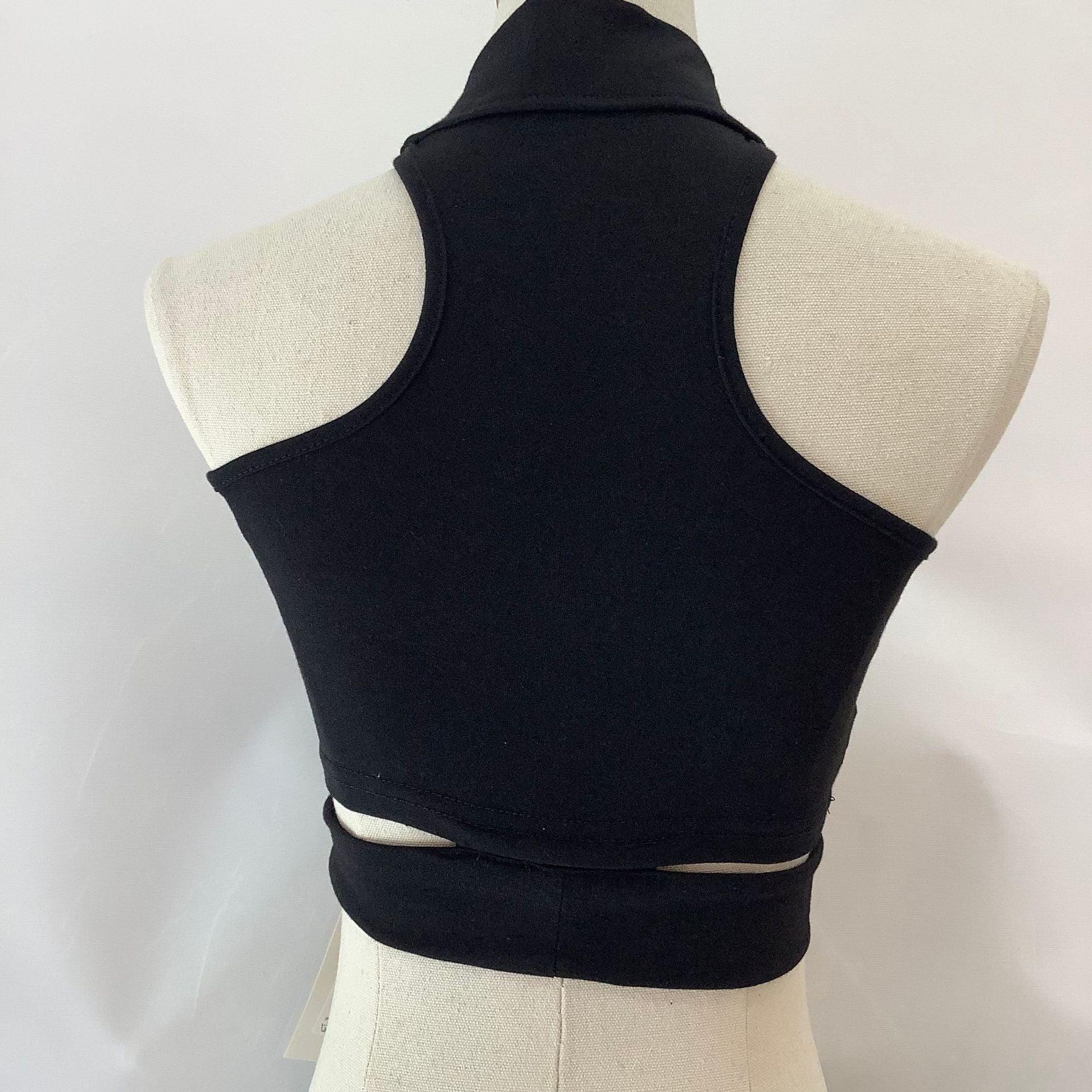 Black Inner Vest Without Spaghetti-strap Strap Summer Sexy - Nioor