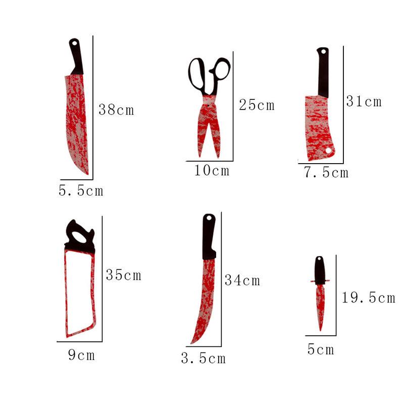 Blood knife halloween decoration - Nioor