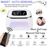 Bluetooth music nail phototherapy machine - Nioor