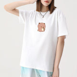 Boba Lovin Boberu Loose Cotton T-shirt - Nioor