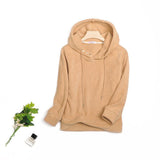 Breasted Drawstring Hoodie With Loose Fit - Nioor