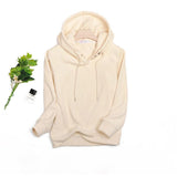 Breasted Drawstring Hoodie With Loose Fit - Nioor