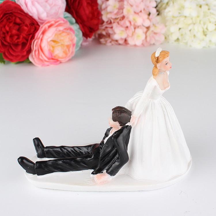 Bridegroom cake decorations Valentine's Day gift - Nioor