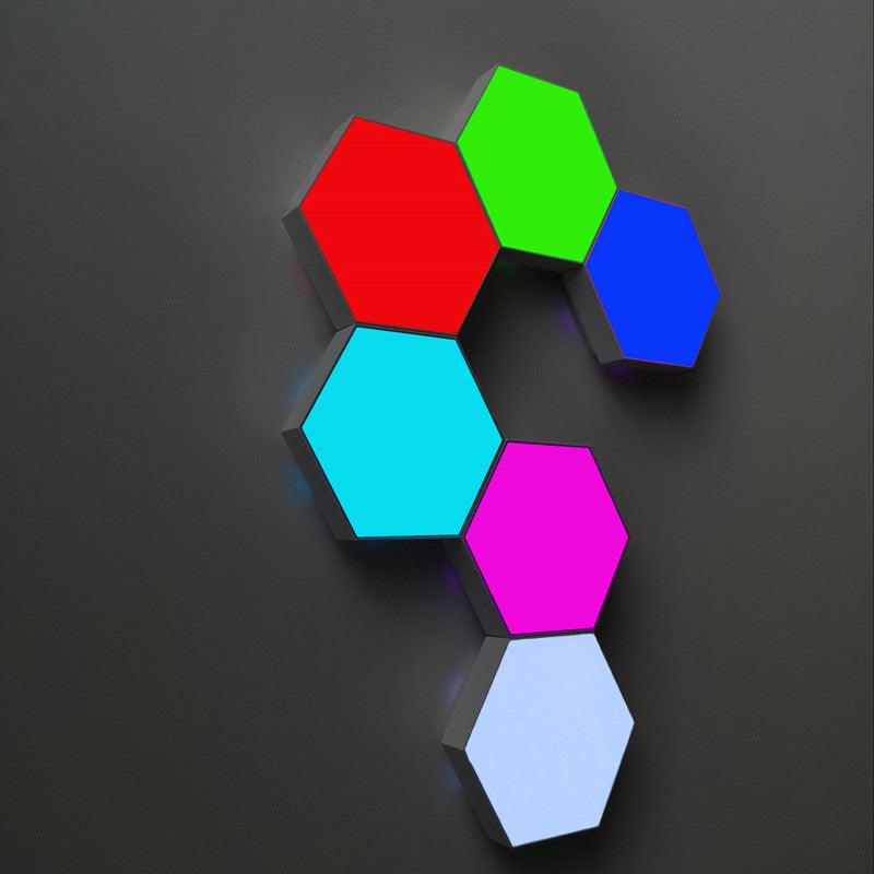 British Creative Honeycomb Modular Assembly Helios Touch Wall Lamp - Nioor