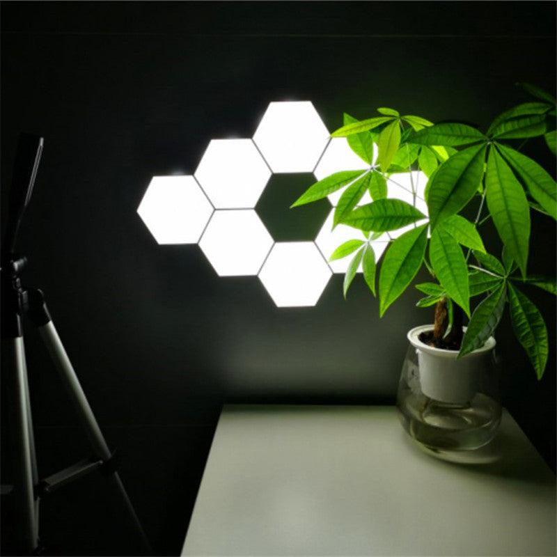 British Creative Honeycomb Modular Assembly Helios Touch Wall Lamp - Nioor