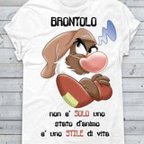 Brontolo Women's T-shirt Printed Short Sleeves - Nioor