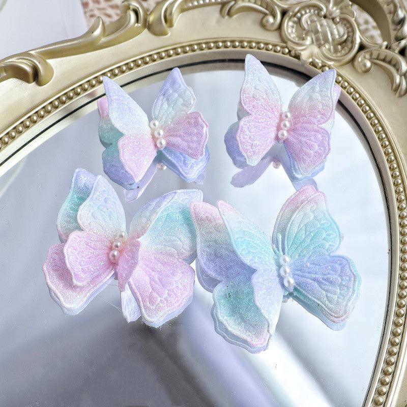 Butterfly Birthday Cake Plug-in Beautiful Mother's Day Cake Decoration Plug-in - Nioor