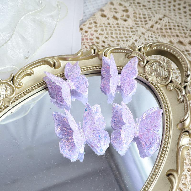 Butterfly Birthday Cake Plug-in Beautiful Mother's Day Cake Decoration Plug-in - Nioor