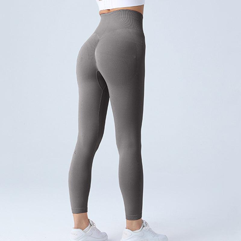 Seamless Leggings Yoga Pants Tummy Control Workout Running Yoga Leggings For Women - Nioor