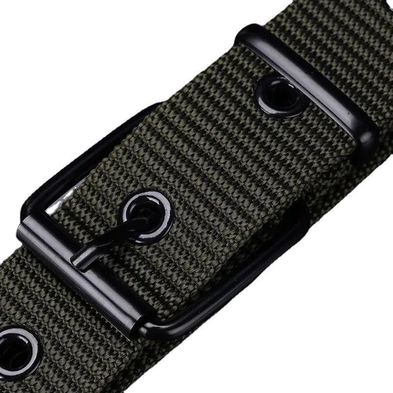 Porous Pin Buckle Canvas Belt Fashion All-matching - Nioor