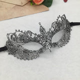 Lace Mask Small Pointed Halloween Half Face - Nioor