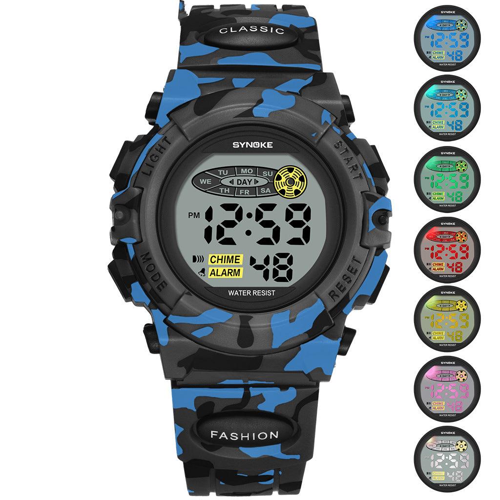 Colorful Luminous Children's Student Electronic Watch - Nioor