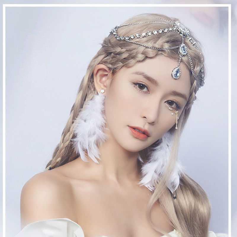 New Style Headwear Hair Accessories Female Super Fairy Adult Ethnic Style Head Chain - Nioor