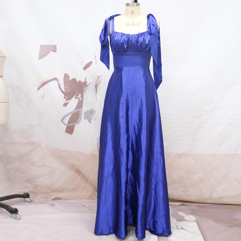 Fashion Sleeveless Camisole Gown Bridesmaid Evening Dress Dress Women - Nioor