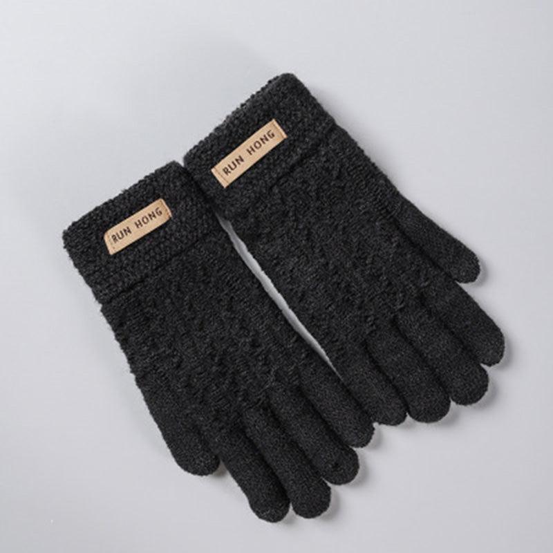 Men's Gloves Keep Fingers Warm In Winter - Nioor