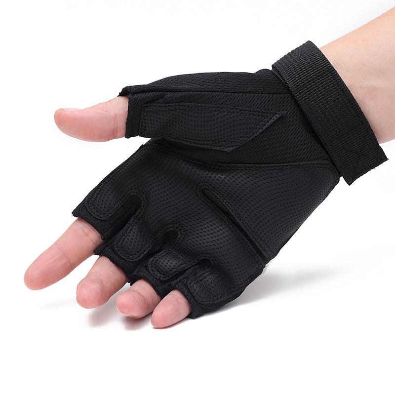 Male Fashion Casual Sports Shock-absorbing And Wear-resistant Gloves - Nioor