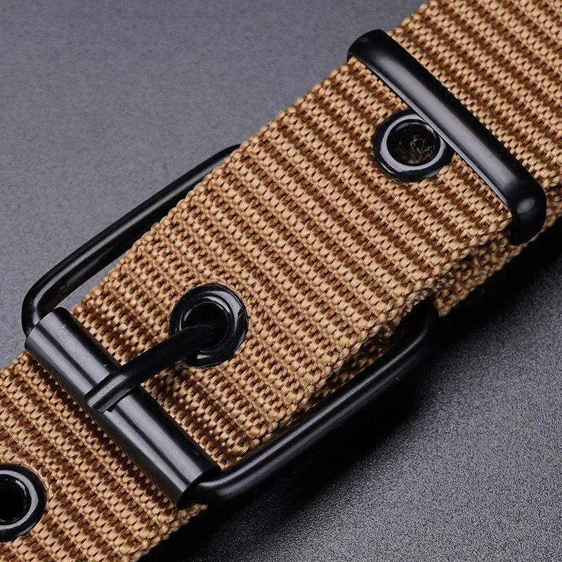 Porous Pin Buckle Canvas Belt Fashion All-matching - Nioor