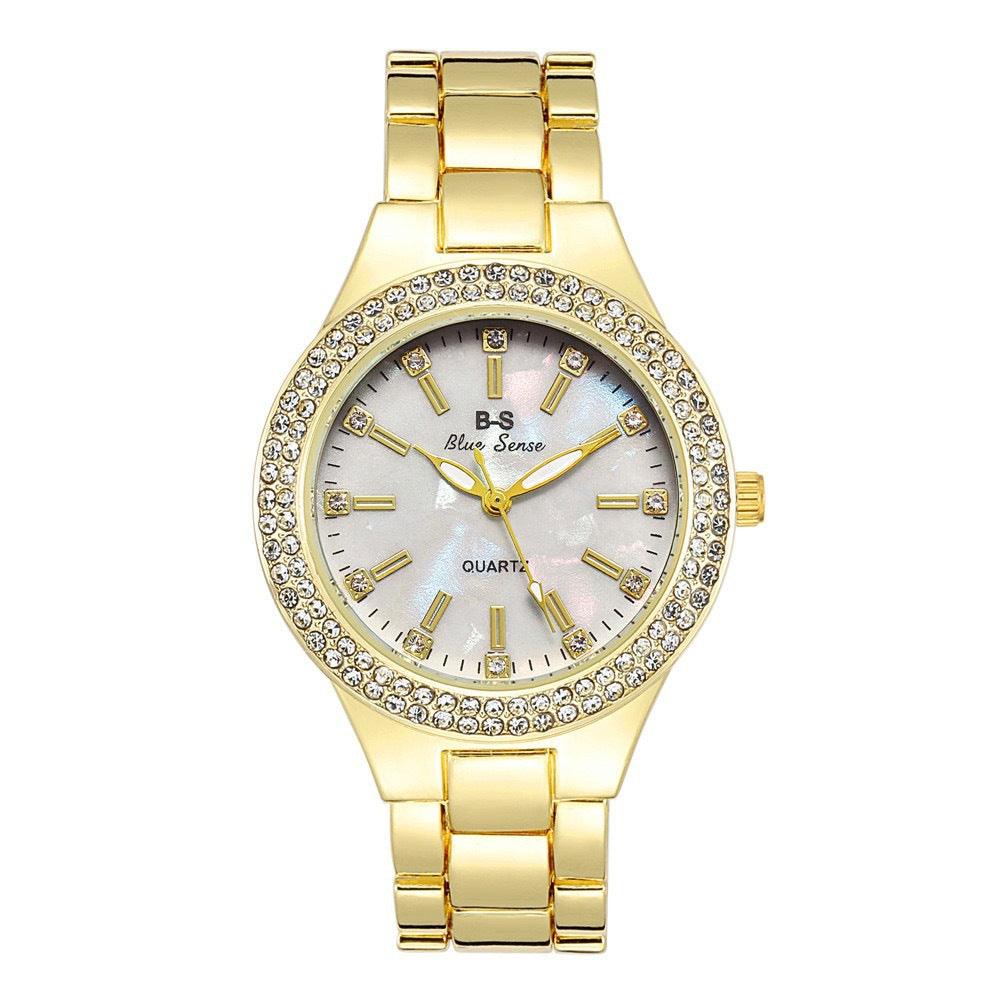 Diamond Women's Bracelet Watch Two-piece Set - Nioor